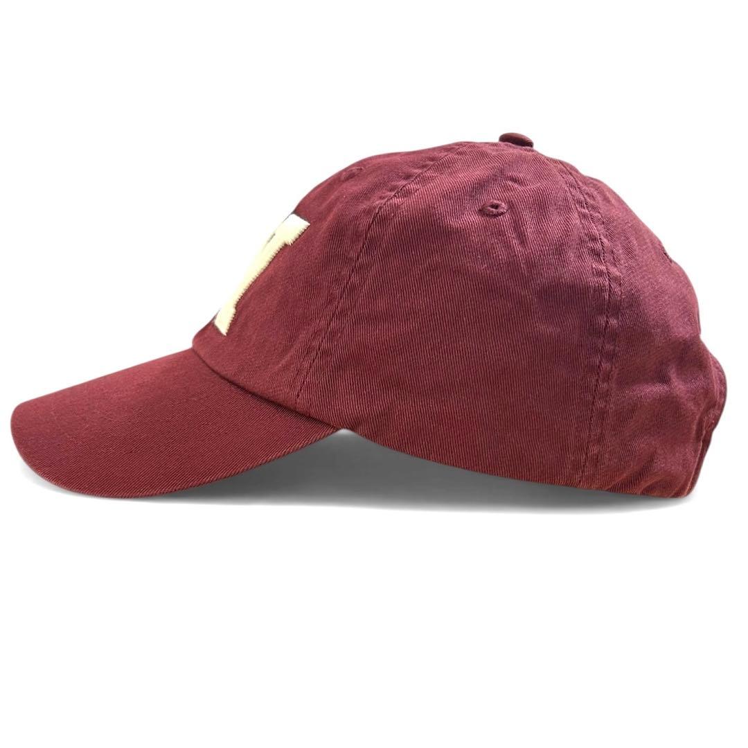 美品❗️ 完売品❗️POLO NY Patchツイルボール キャップ　ワイン