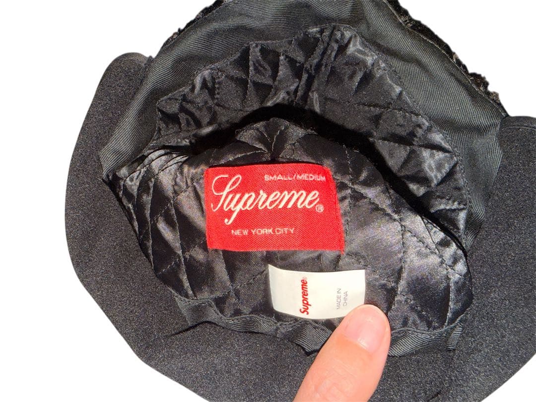Supreme シュプリーム アンバサダーハット S/M 黒 キャップ