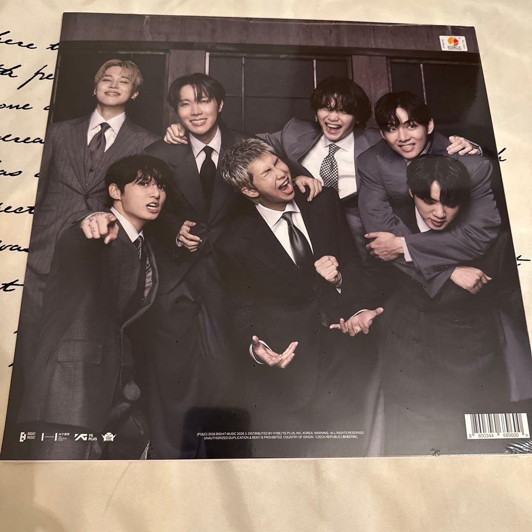 BTS vinyl レコードARIRANG JUNGKOOK グク【新品】