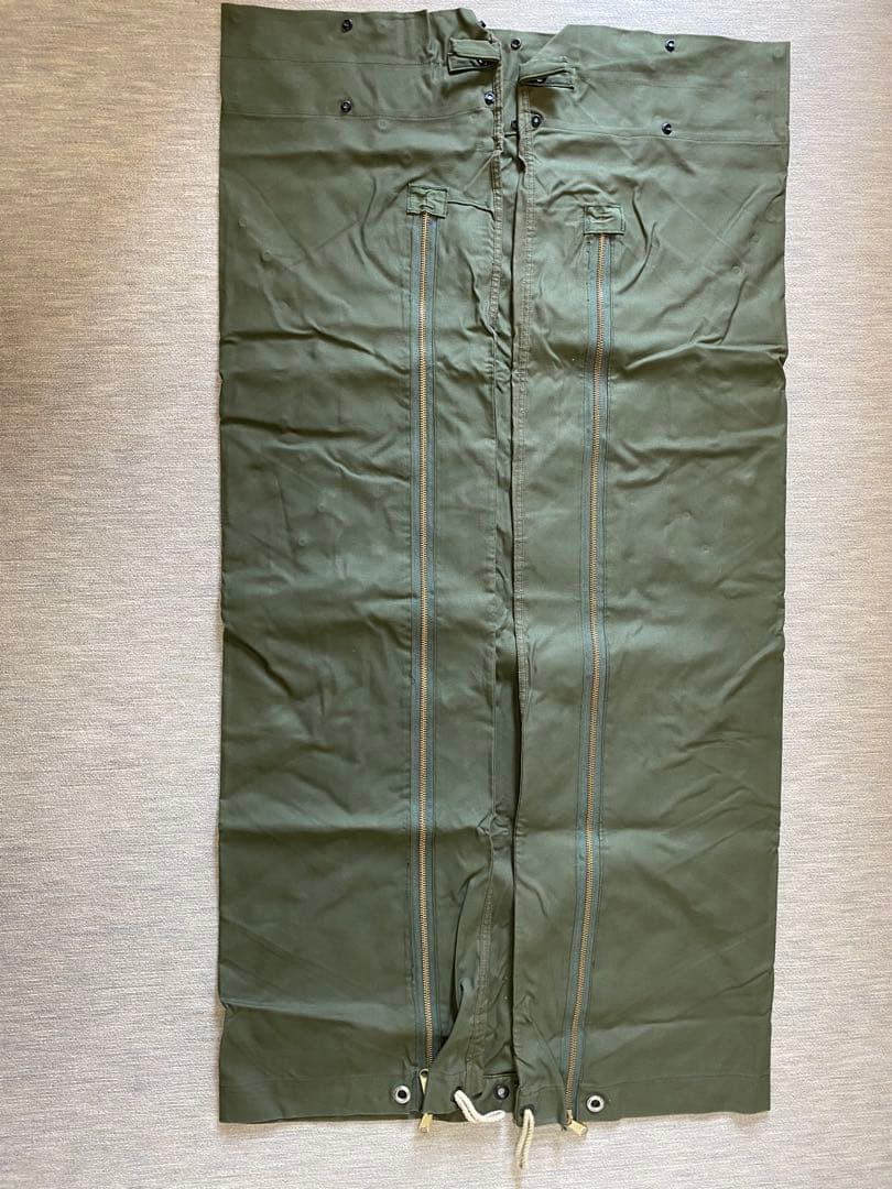 【希少・美品】　USパップテント　シェルターハーフ　03年製　ファスナー加工済み