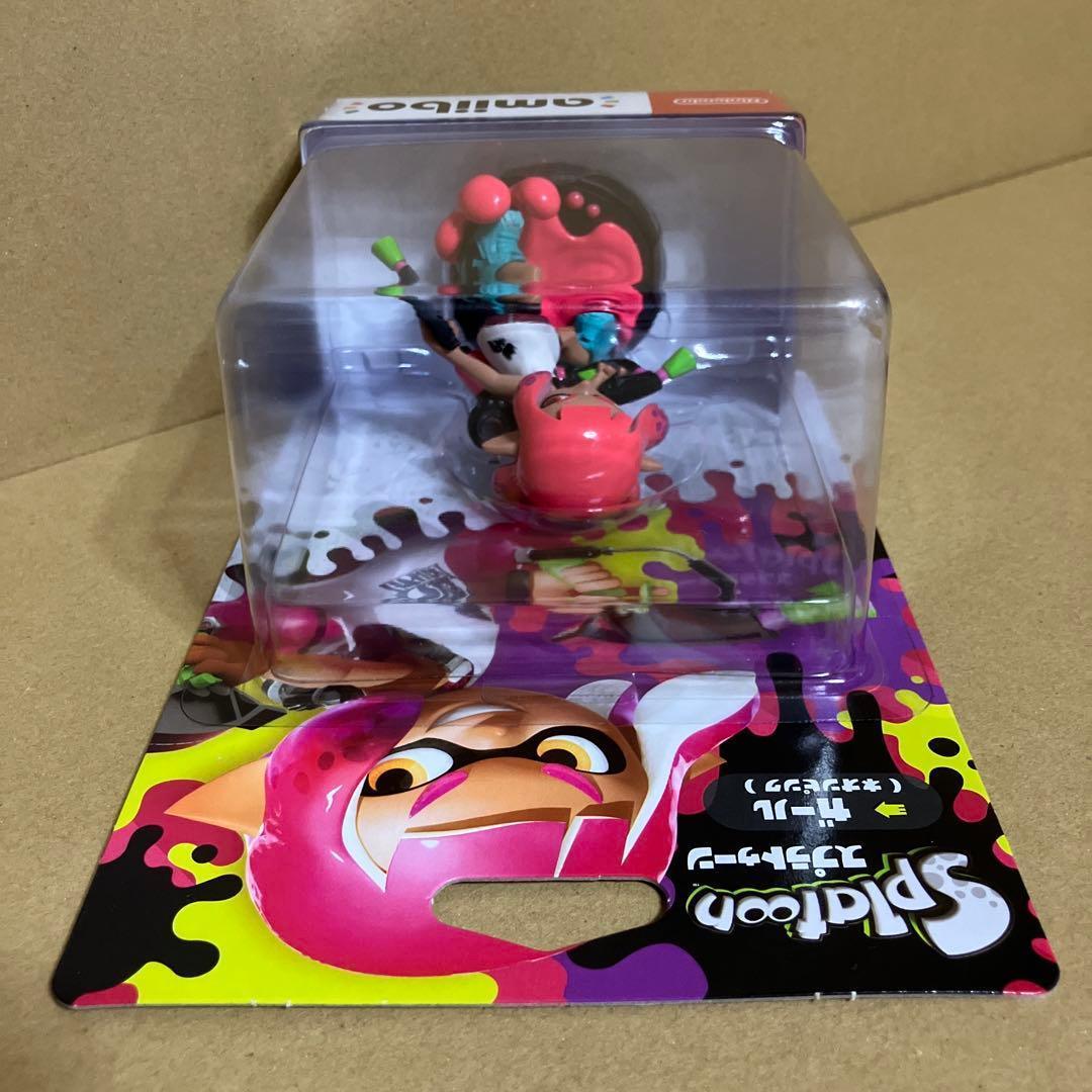 【新品・未開封品】amiibo　スプラトゥーン　ガール(ネオンピンク)　イイダ