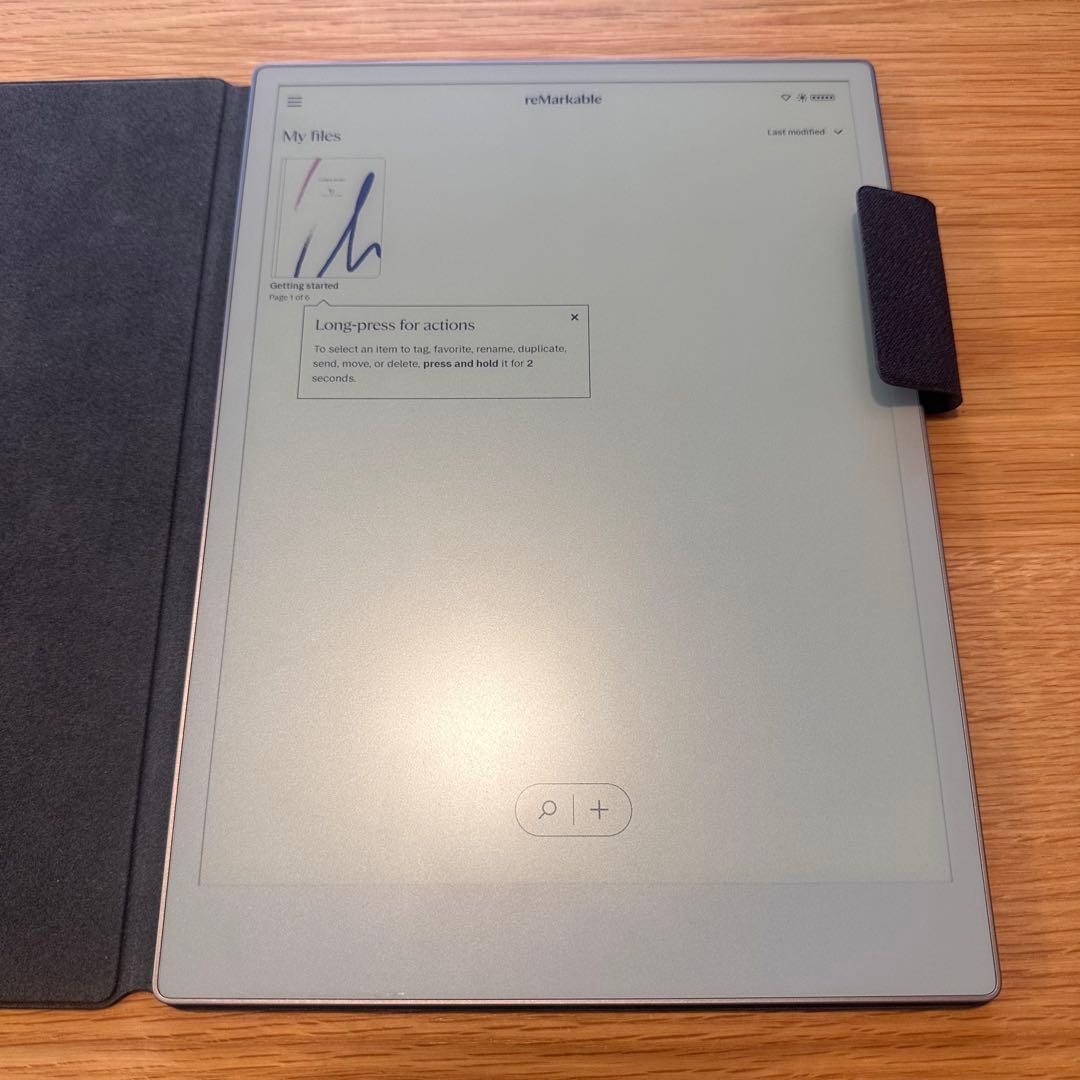 Remarkable paper pro E-ink 電子ペーパー
