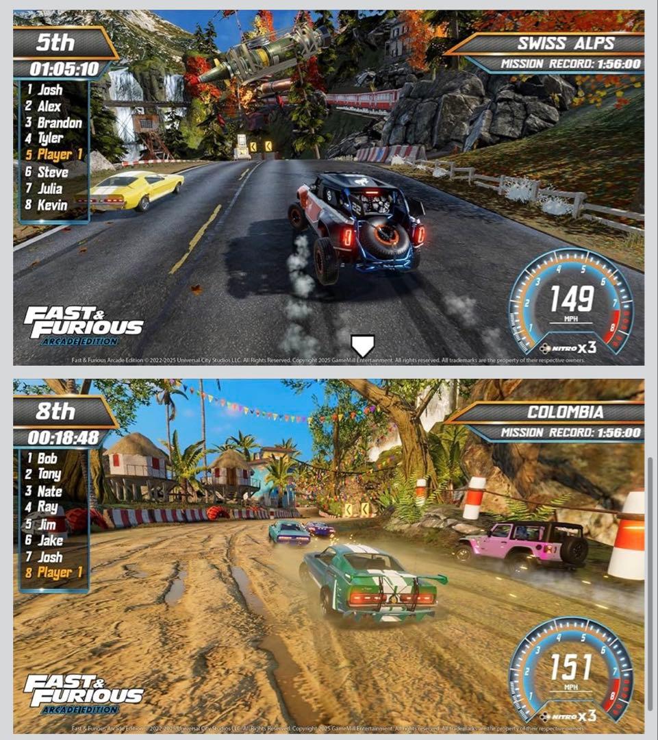 Nintendo Switch Fast & Furious: Arcade Edition switch