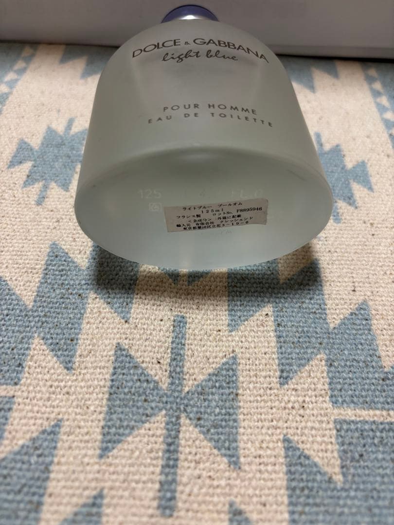 香水(男性用) DOLCE & GABBANA light blue 125ml