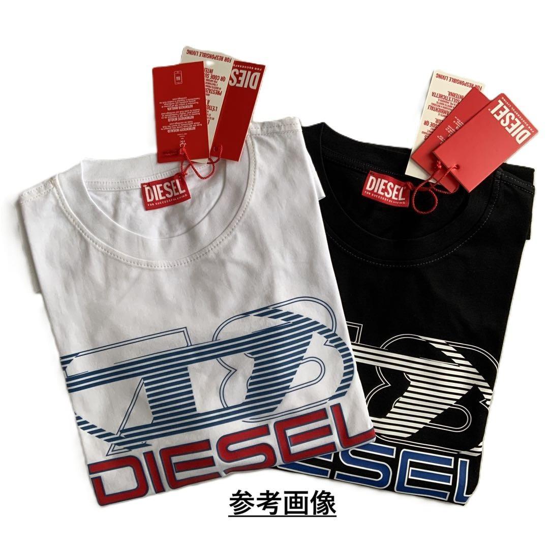 ラスト1点　ディーゼル　Tシャツ　XXL　A12502　Ｄロゴ　ホワイト