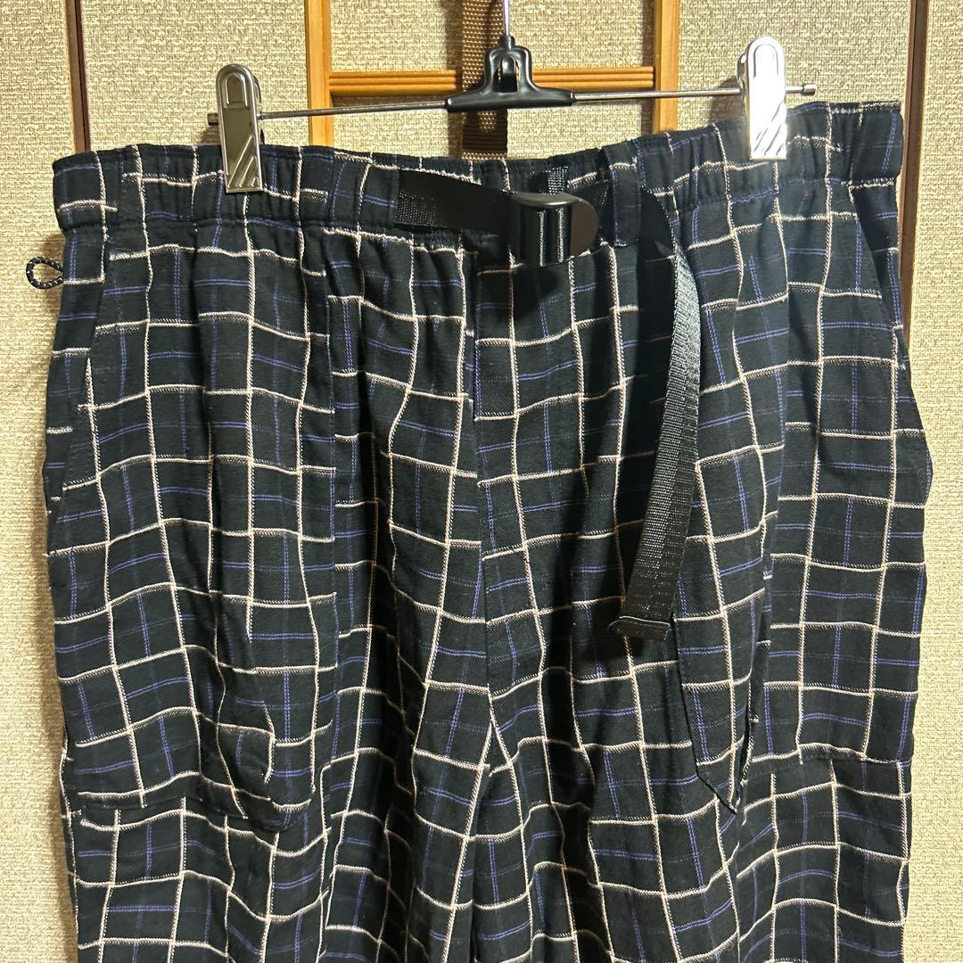 bal wide mountain pant バル　チェック　パンツ
