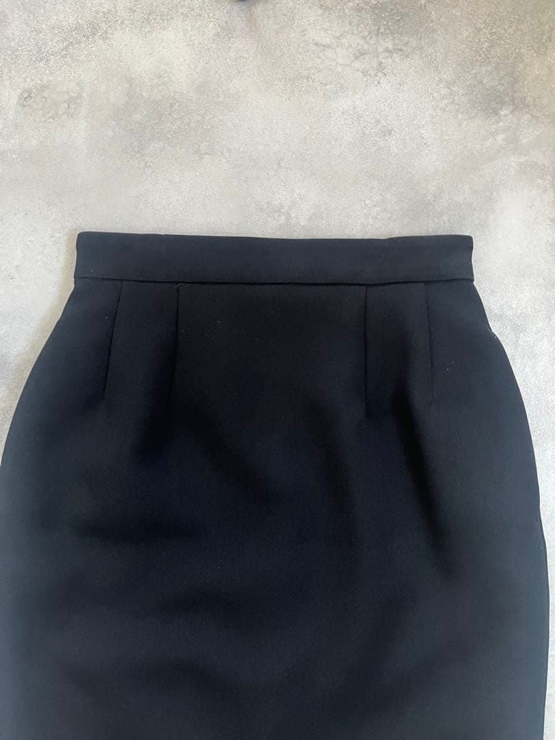 【美品】JENNE スタイルアップスカート スカート Sサイズ 黒 ジェンヌ