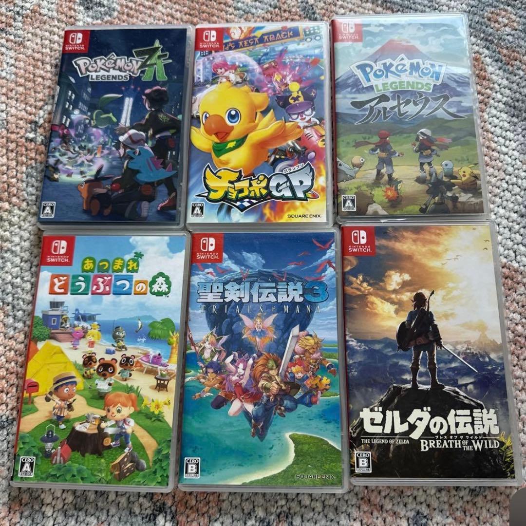 Swicth ソフト６本セット