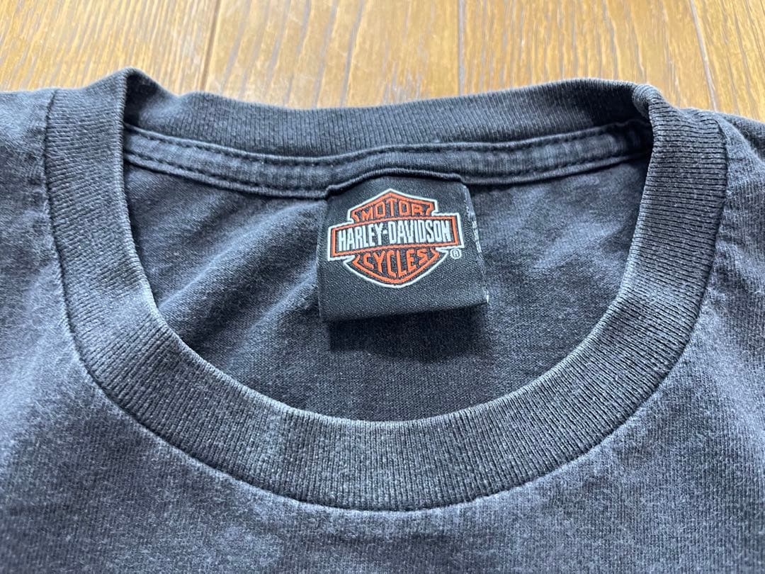 $*e様 Harley-Davidson 炎の虎 Tシャツ