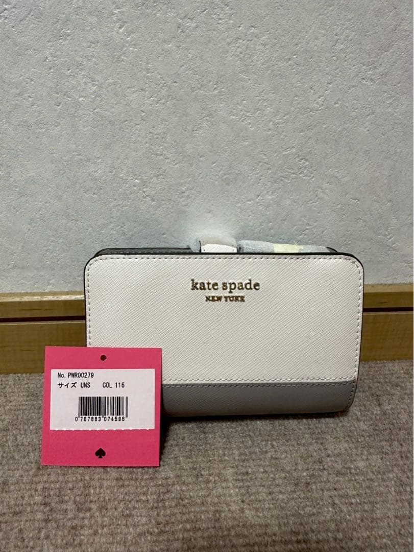 小物 KATE SPADE spencer compact wallet