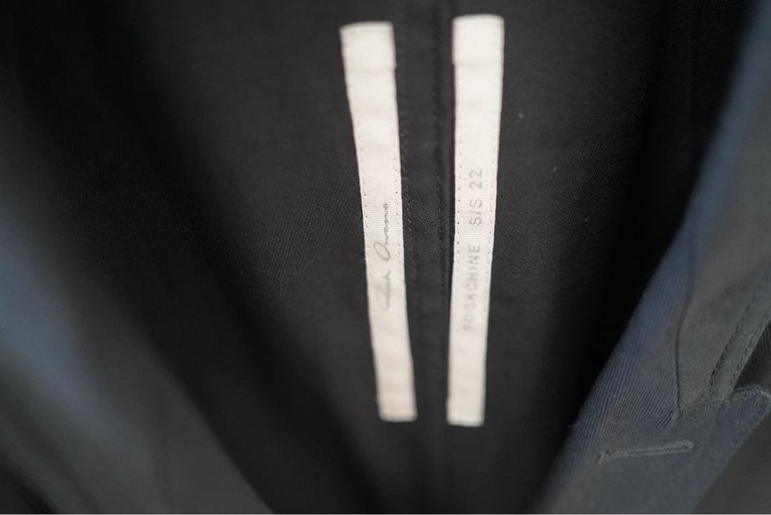 Rick Owens 22SS FOGLIDO JKT DLTEX 48 黒