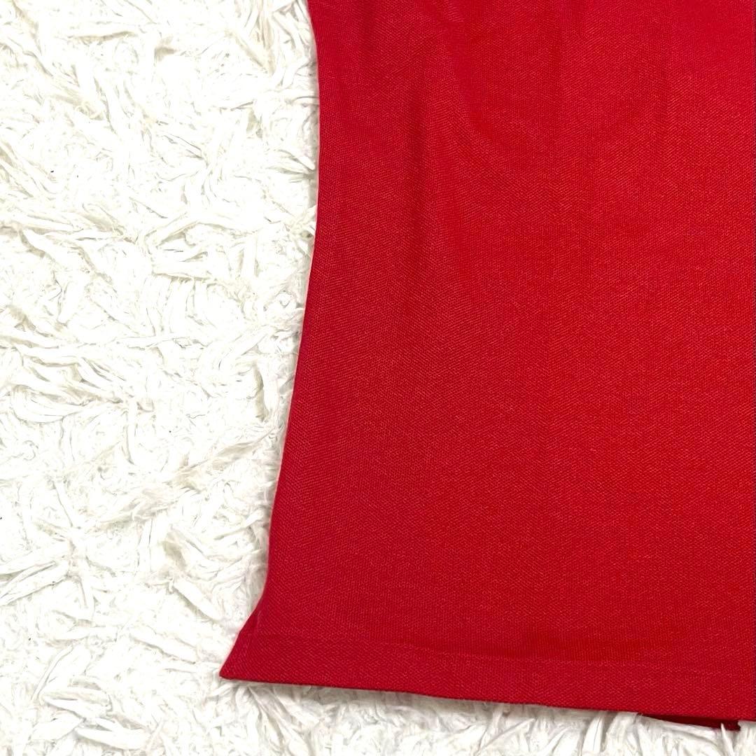 新品未使用✨タグ付き ラルフローレン ポロシャツ ビッグポニー ビーズ刺繍　赤