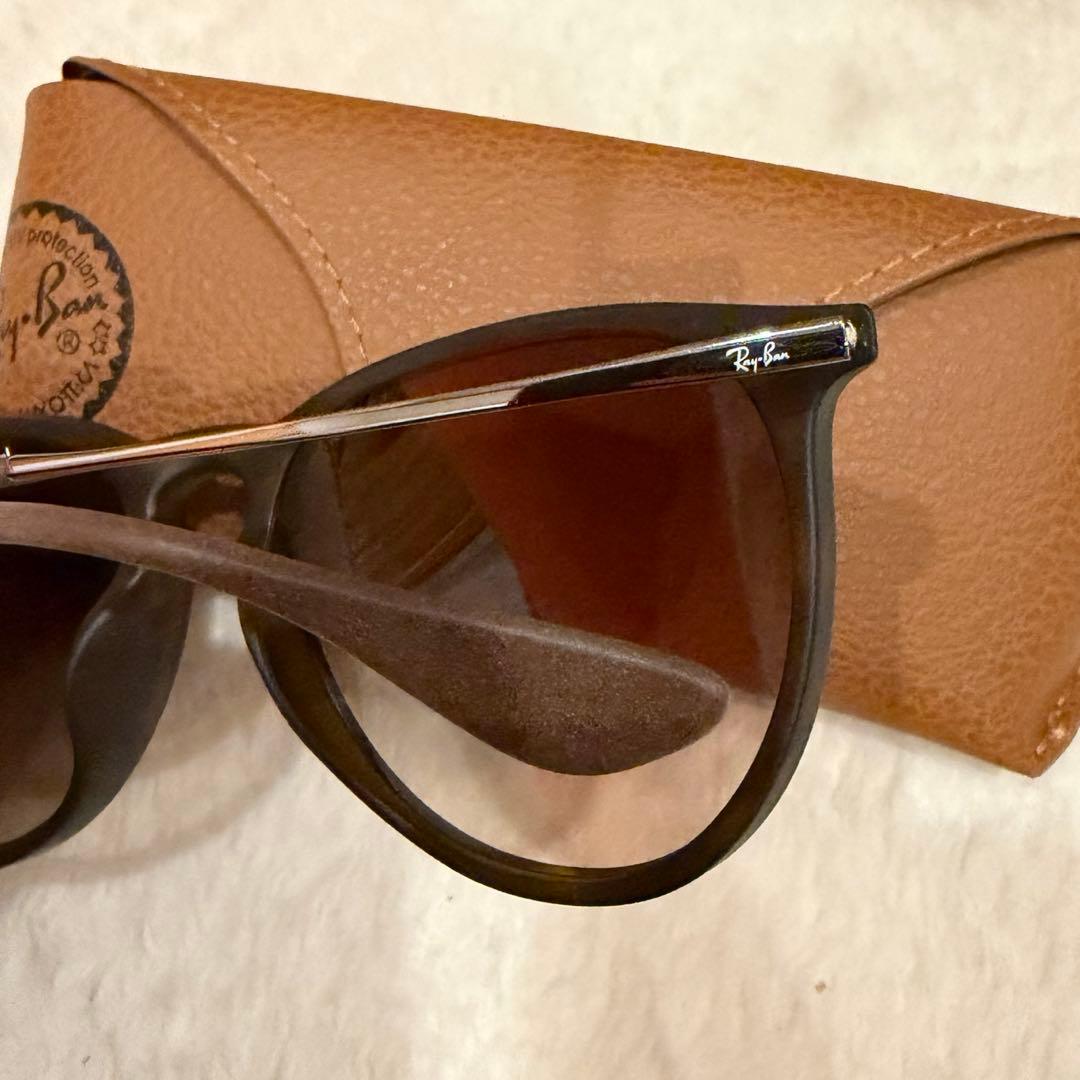 【美品】Ray-Ban ERIKA RB4171-F サングラス ブラウン
