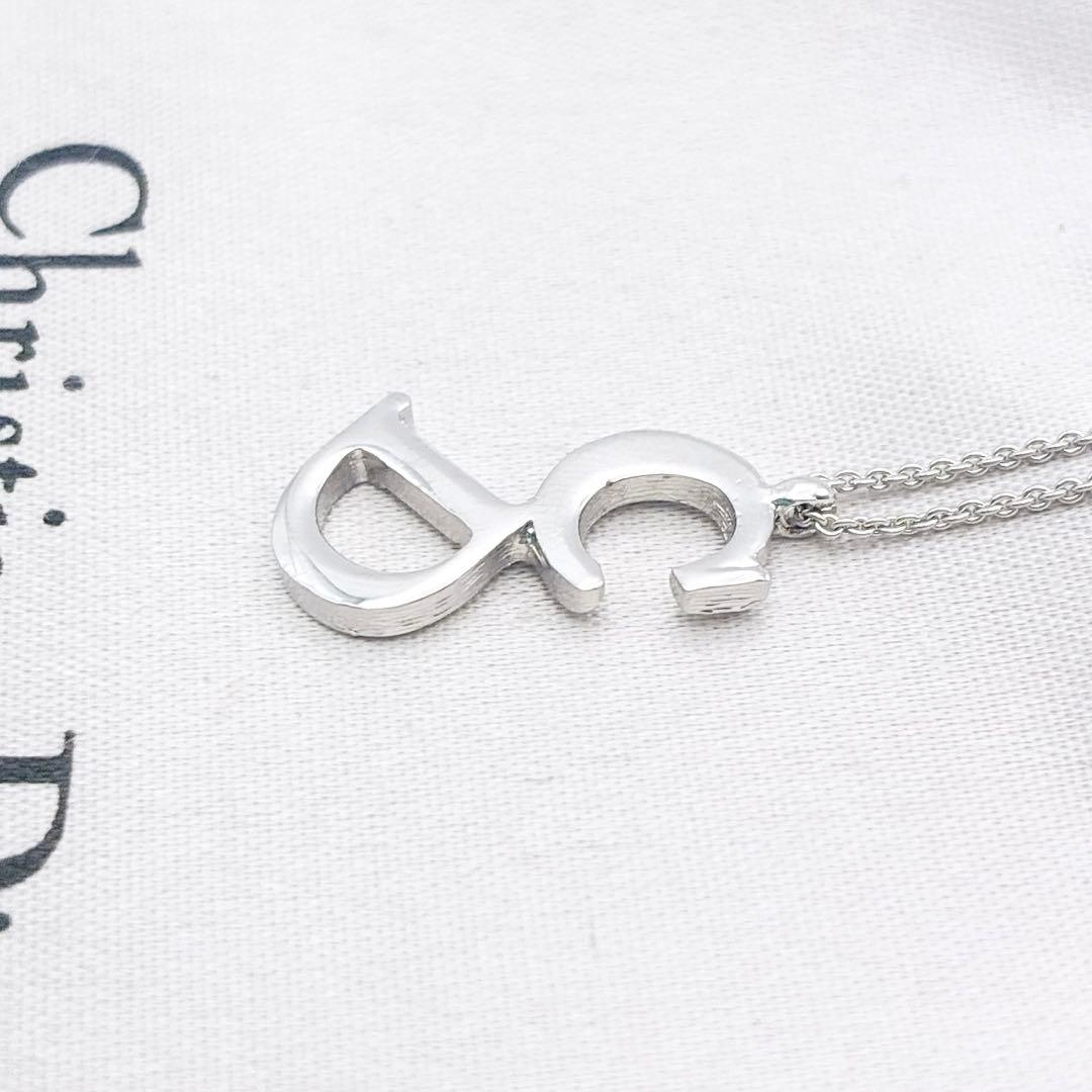 2998-1 極美品✨　Dior　ネックレス　CD ロゴ　希少　刻印　cm