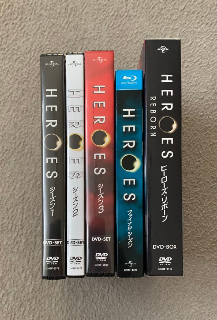 HEROS/ヒーローズ　DVD セット