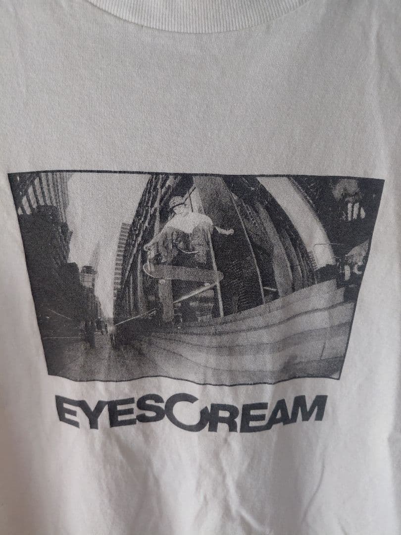 Supreme EYESCREAM Tシャツ Lサイズ ホワイト　スケーター