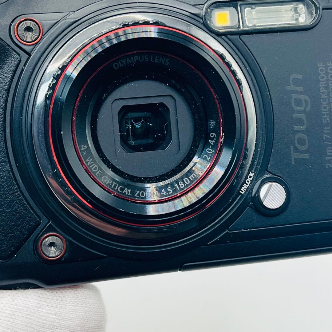 OLYMPUS Tough TG-6 ブラック　デジタルカメラ