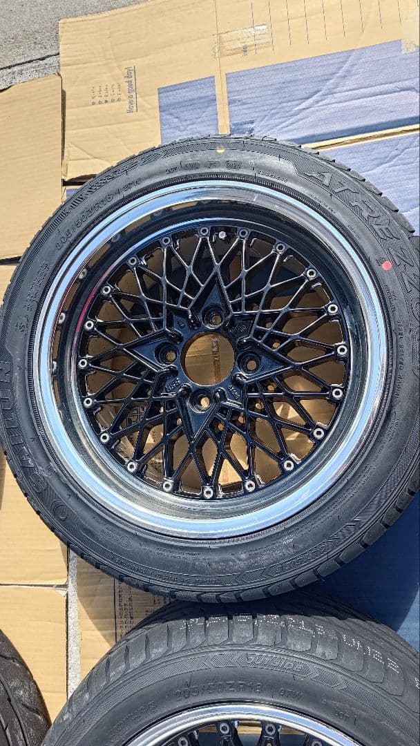 SSR TYPED16インチ4穴114.3 7J25　2本4穴8J　26 2本
