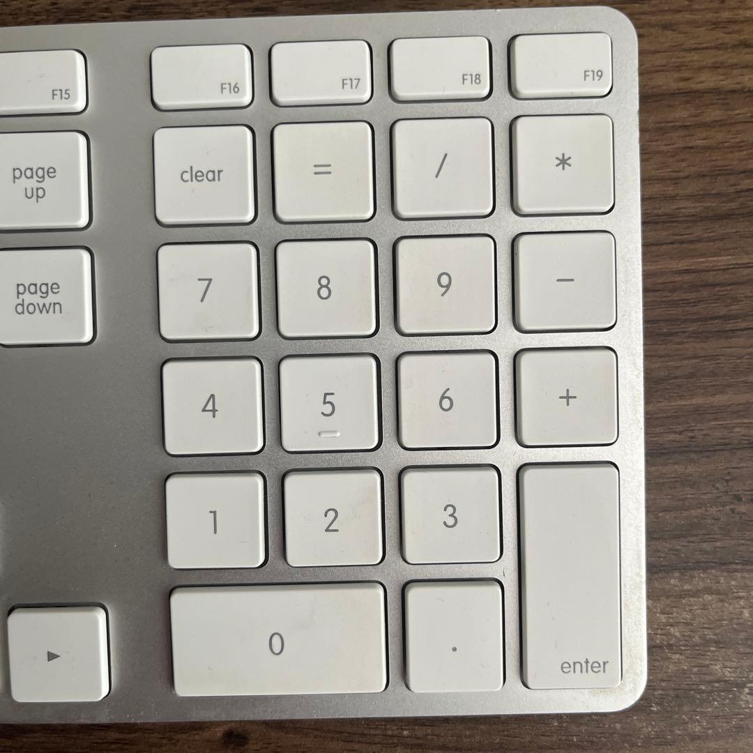【有線US配列】Apple 純正キーボード テンキー付き