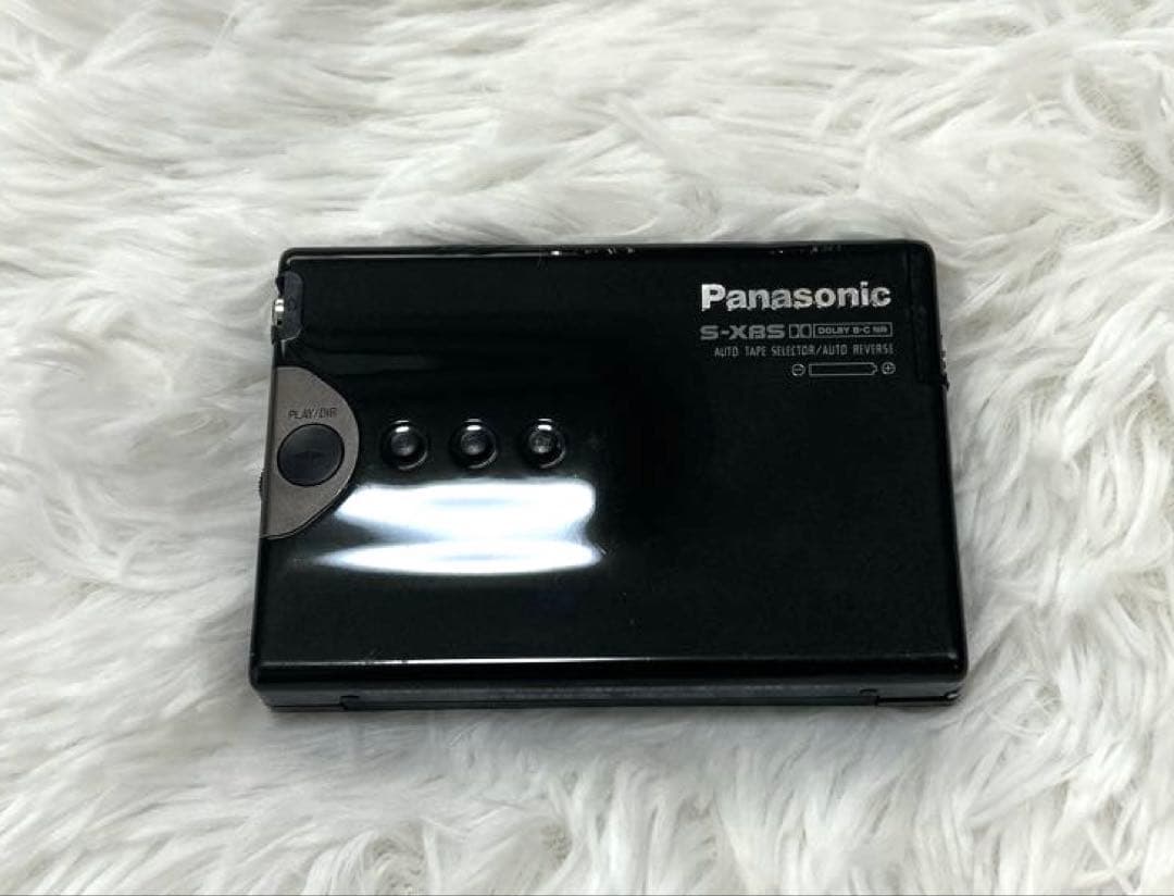 Panasonic RQ-S65 ポータブルカセットプレーヤー ブラックジャンク