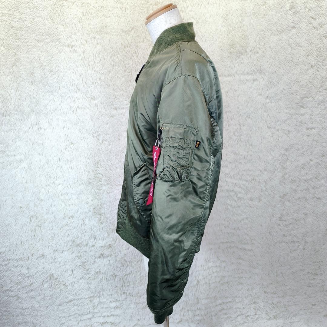 アルファ　インダストリーズ　MA-1　ミリタリー ジャケット　リバーシブル　XL