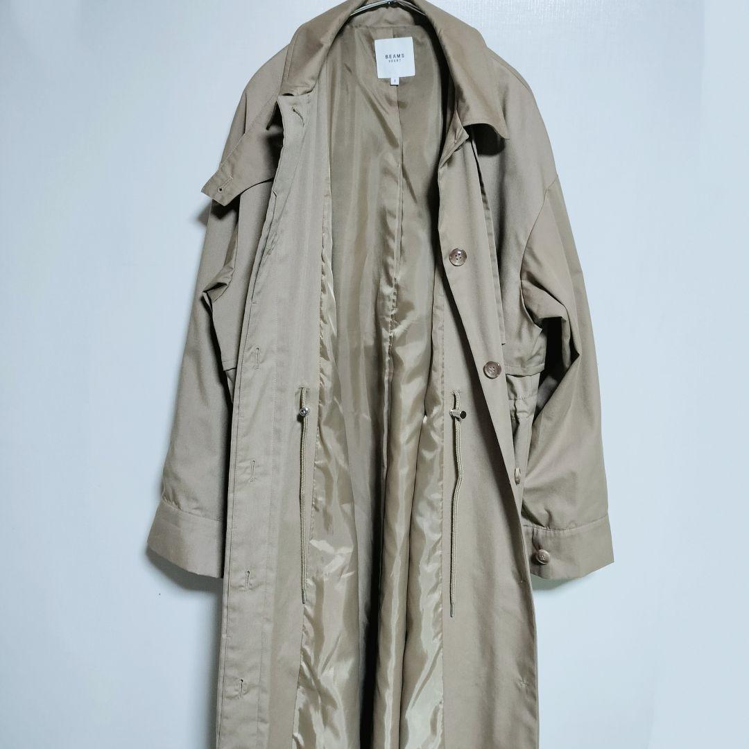 BEAMS HEART トレンチコート ロングコート ベージュ スプリング 春