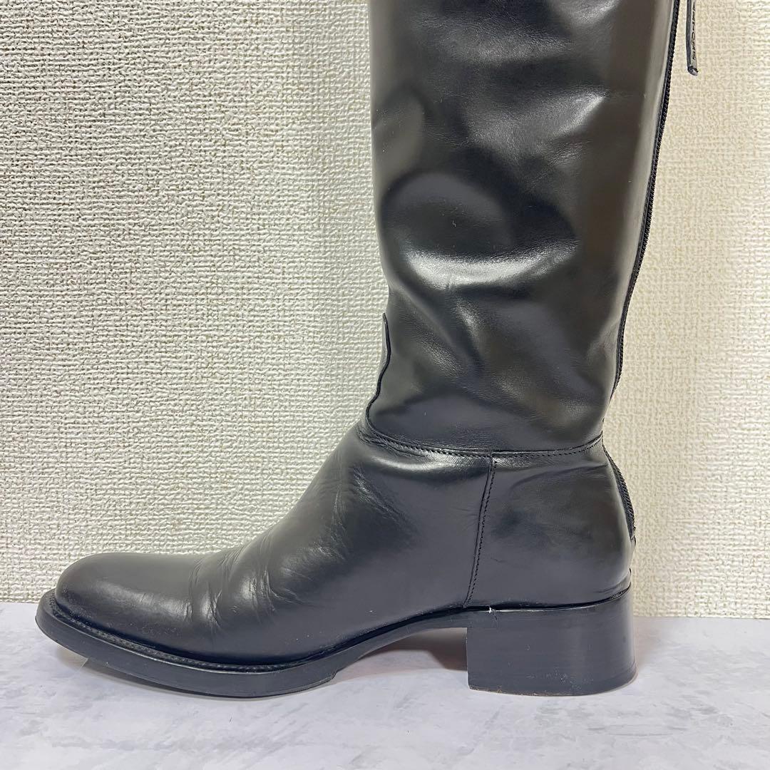 ❣️美品❣️SARTORE サルトル ジョッキーブーツ ロングブーツ レザー 黒