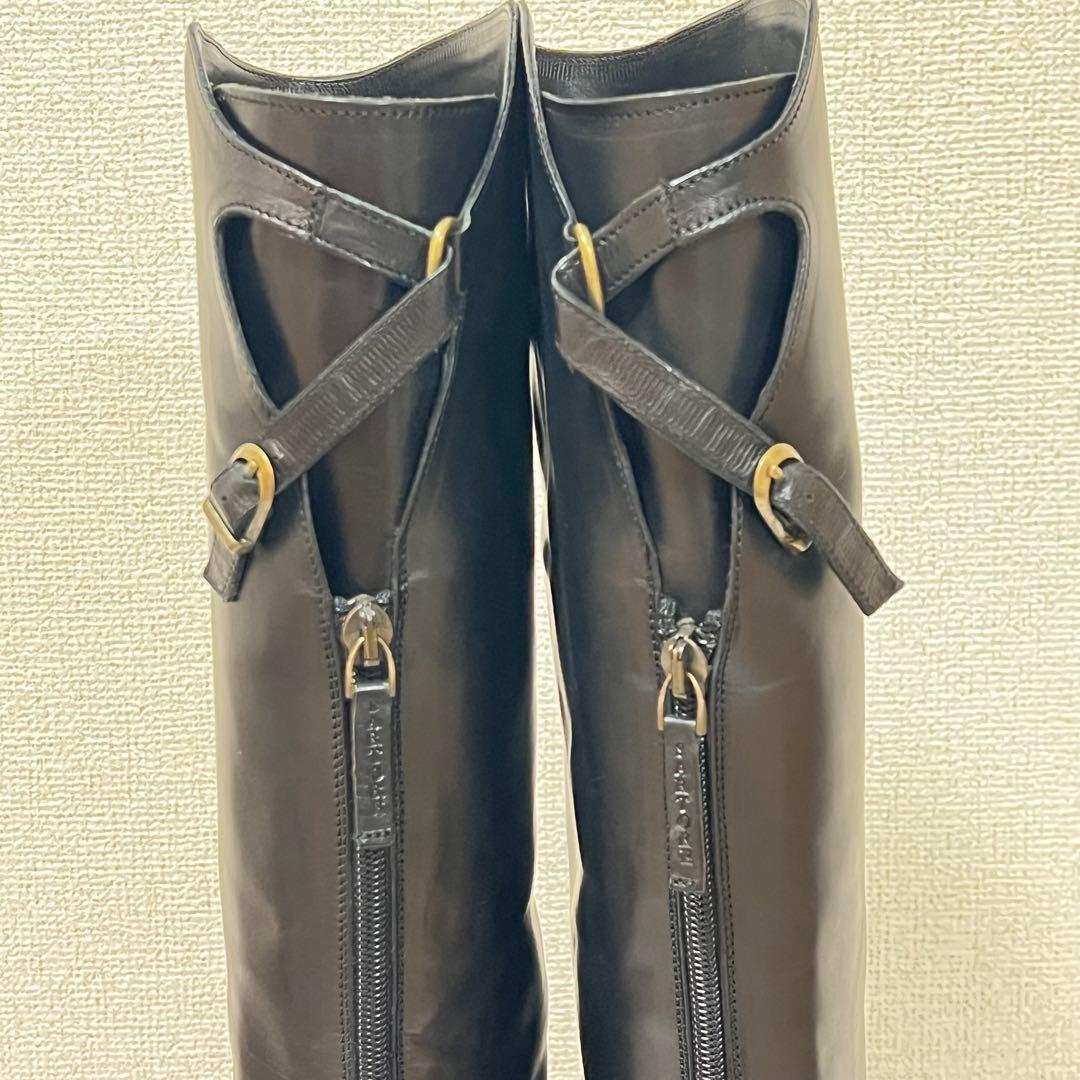 ❣️美品❣️SARTORE サルトル ジョッキーブーツ ロングブーツ レザー 黒