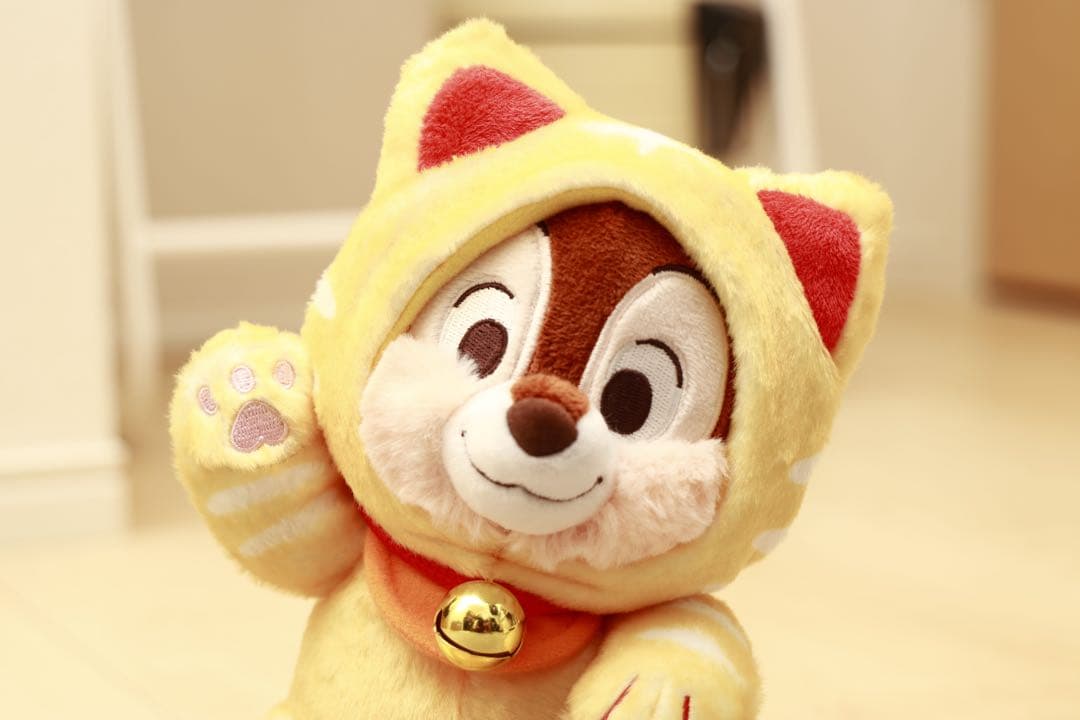 チップとデールぬいぐるみ&ブランケット