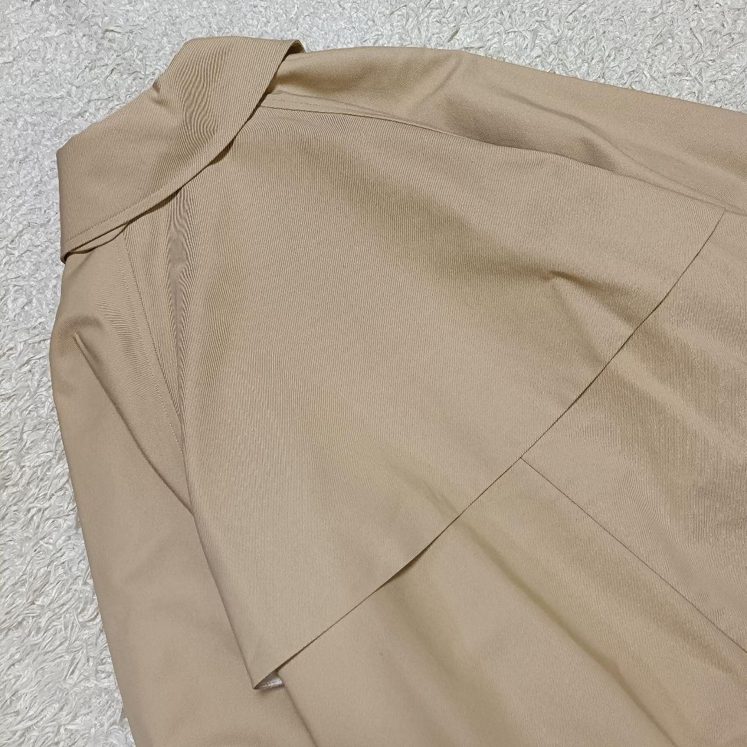 【美品】ROPE ロペ シャンブレー ステンカラーコート 38