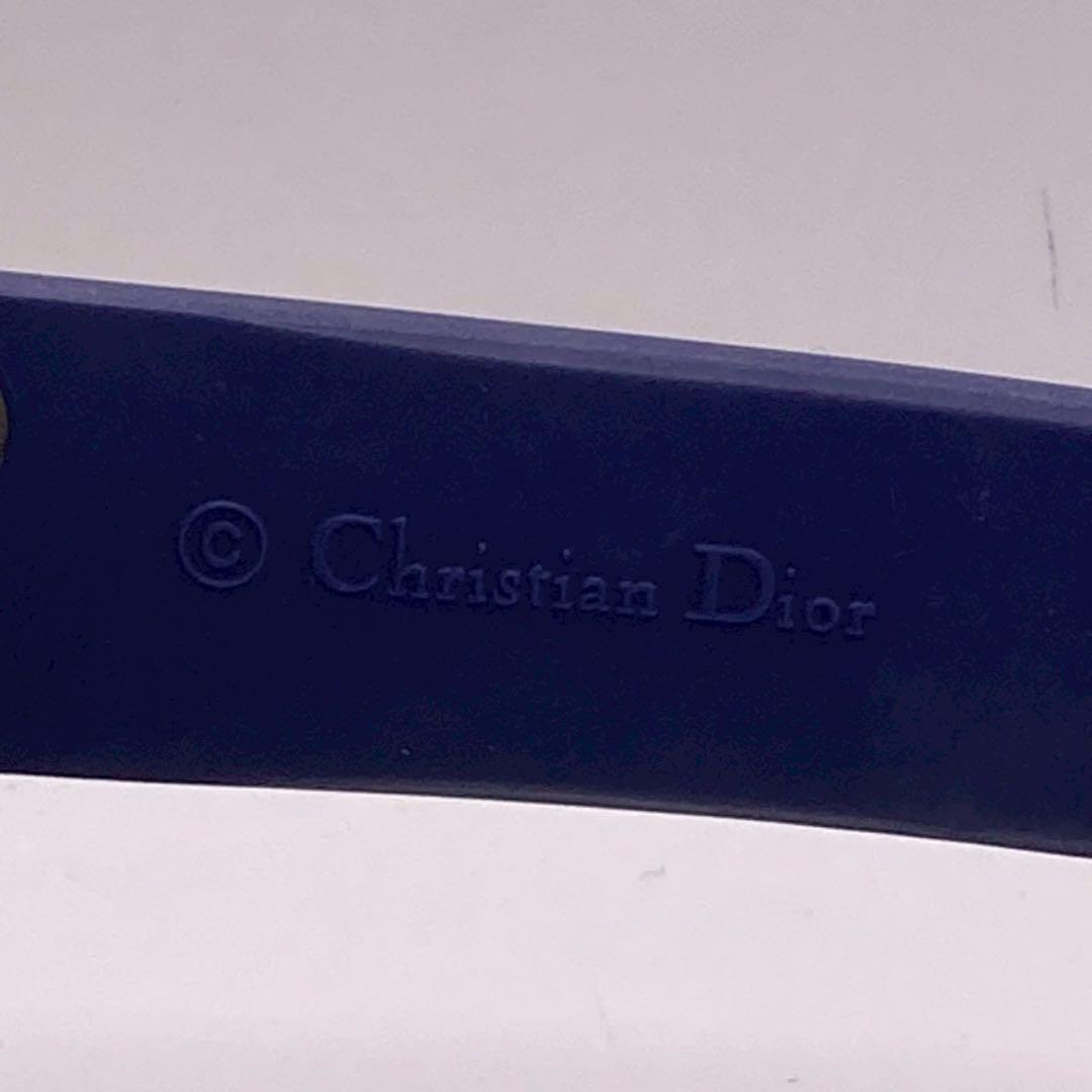 Christian Dior ディオール サングラス ビジュ ストーン　パープル