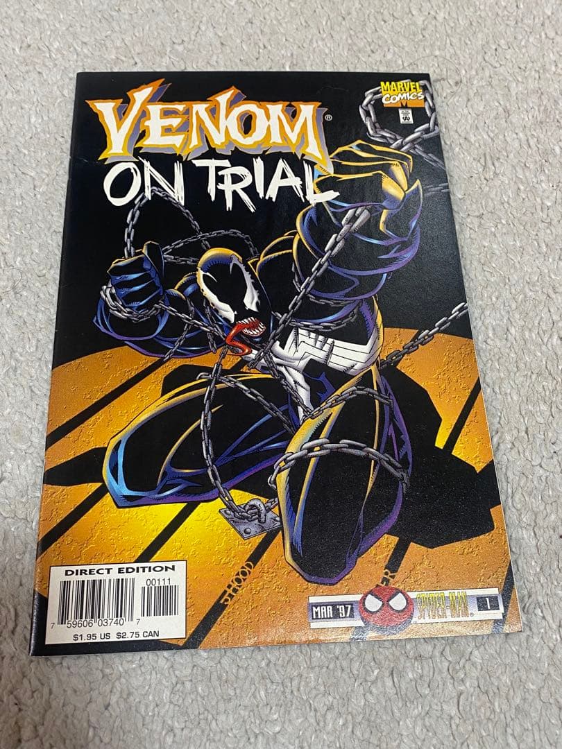 Venom On Trial #1-3 アメコミ リーフ