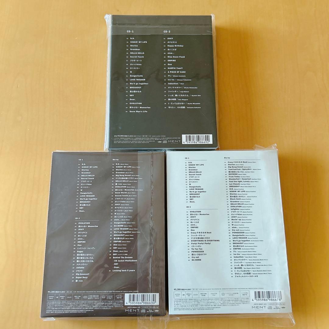 【Man】THE BEST 3形態 Blu-ray 特典付き 匿名配送