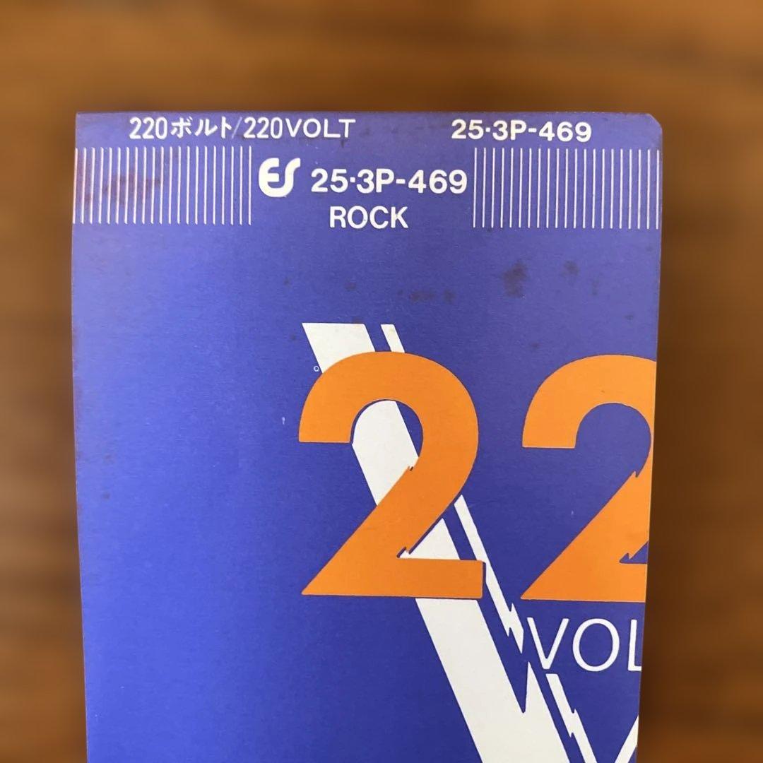 220ボルト 220VOLT Mind Over Muscle レコード