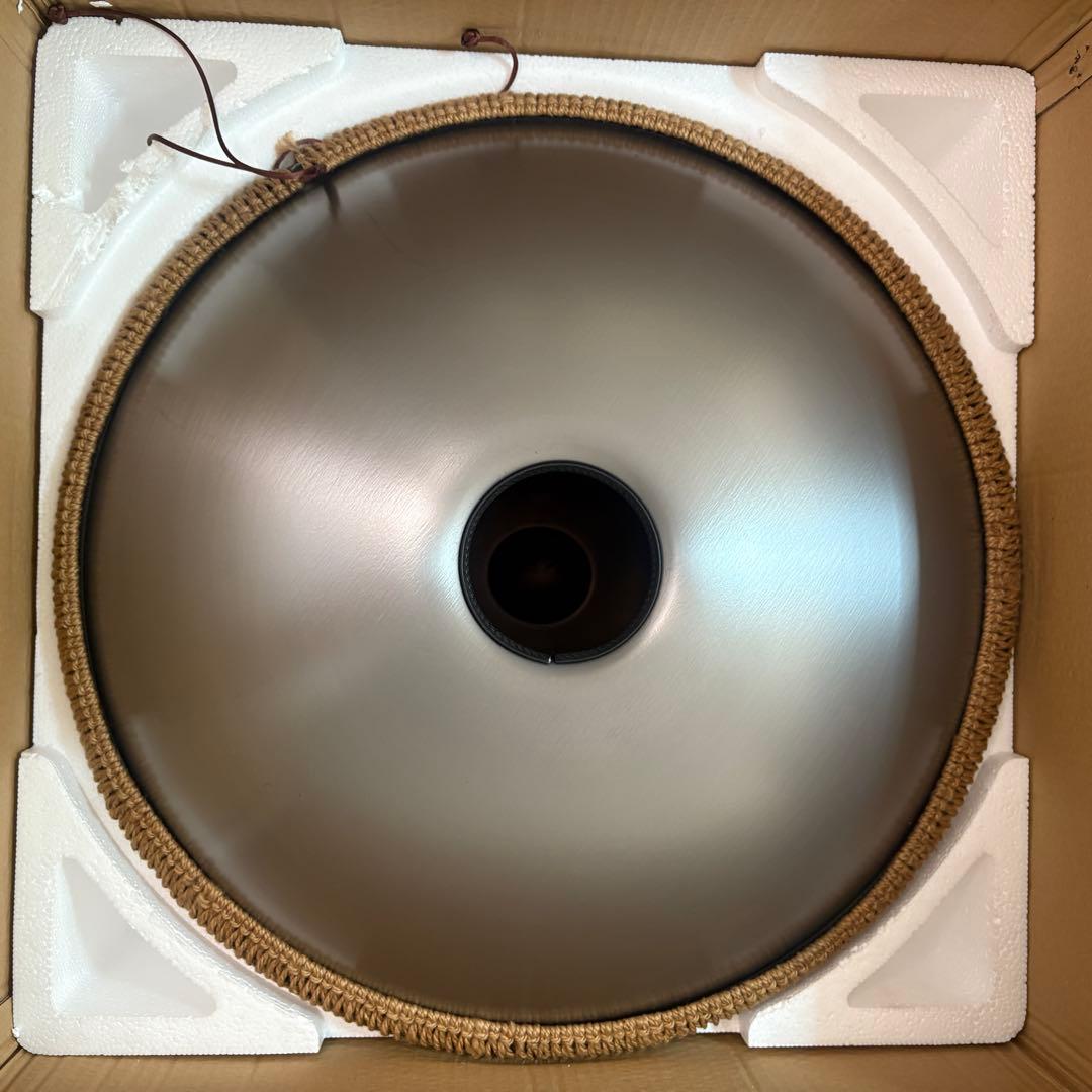 ハンドパン Dマイナー 10音 432Hz 付属品付き