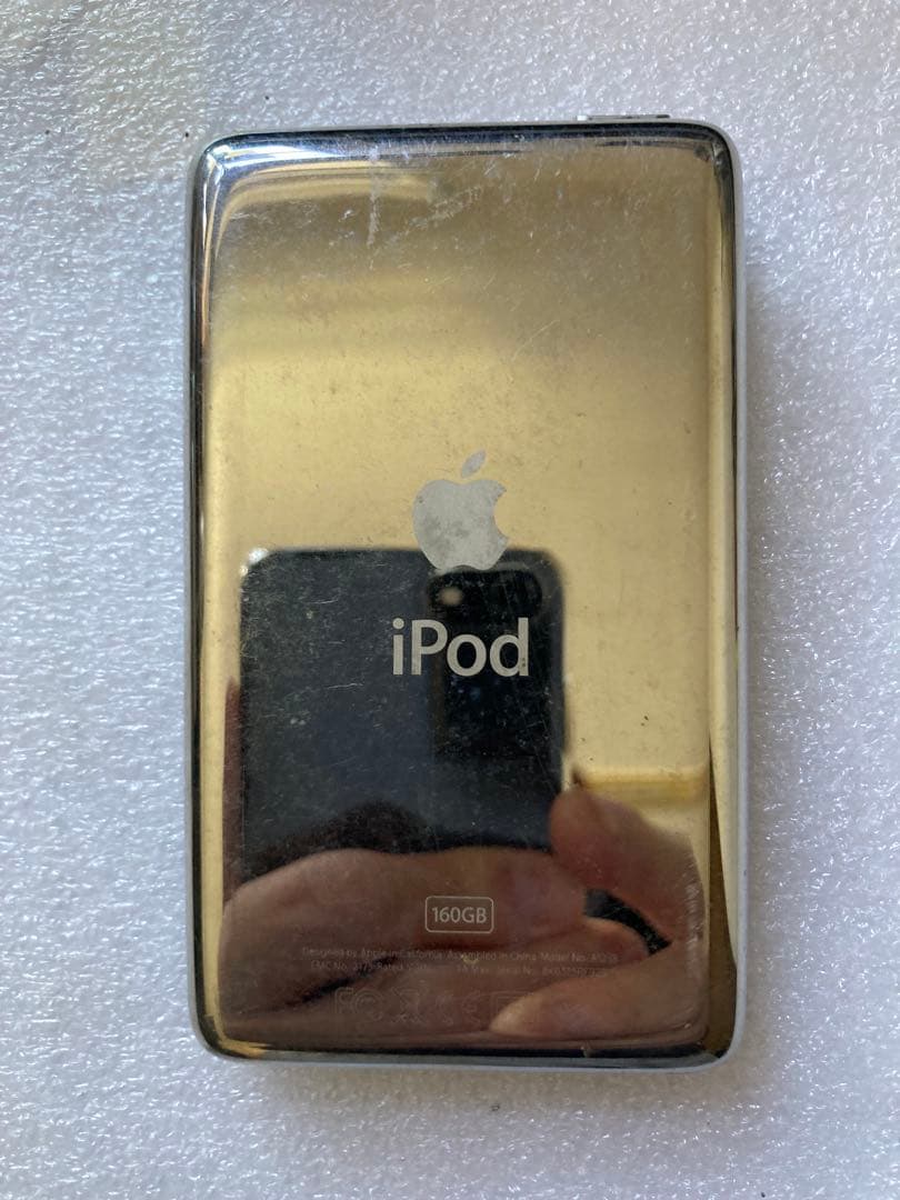 Apple iPod 146GB MC293J iTunes同期NG 操作OK