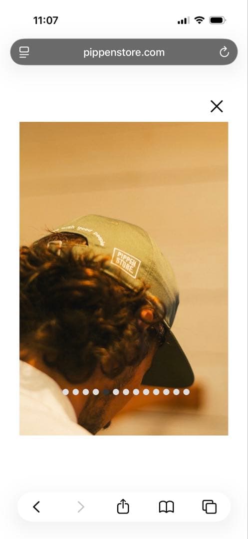 帽子 PIPPEN STORE x CLUBHAUS x CIRCLECIRCLE