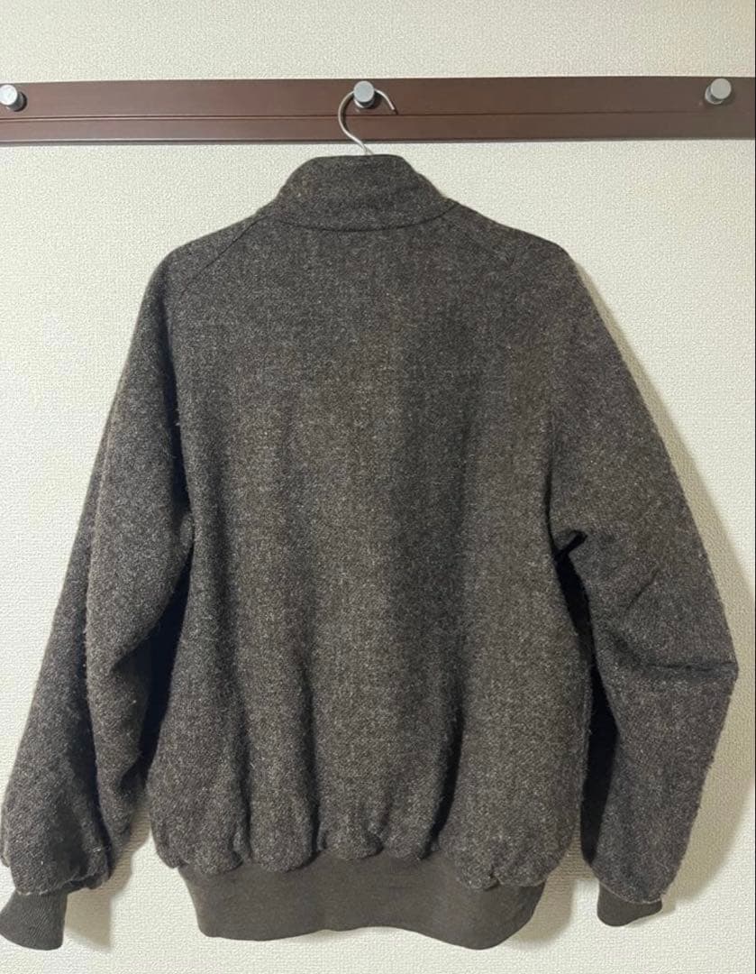 【希少1】A.PRESSE Tweed Harrington Jacket