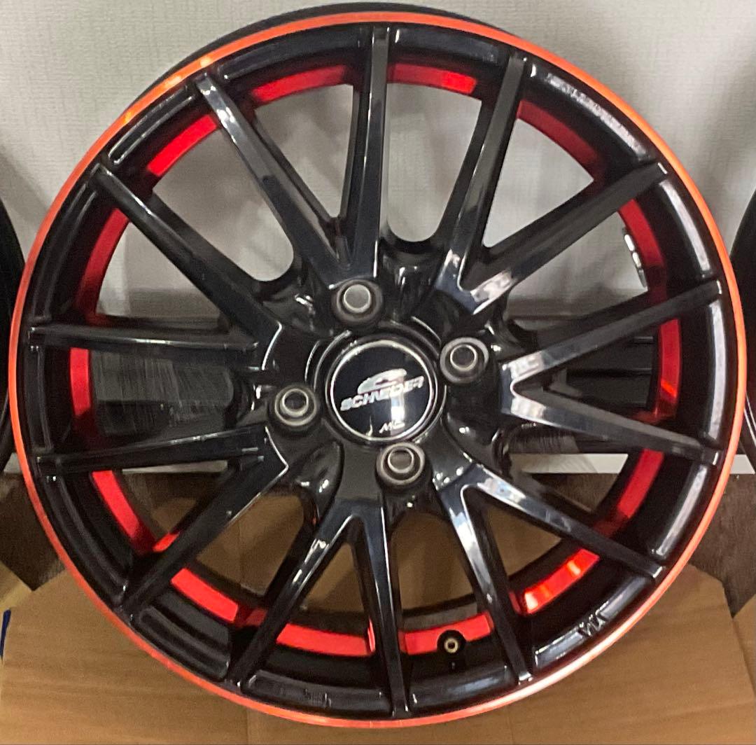 【美品】MARUKA SCHNEDER マルカシュナイダー　15インチ4個組