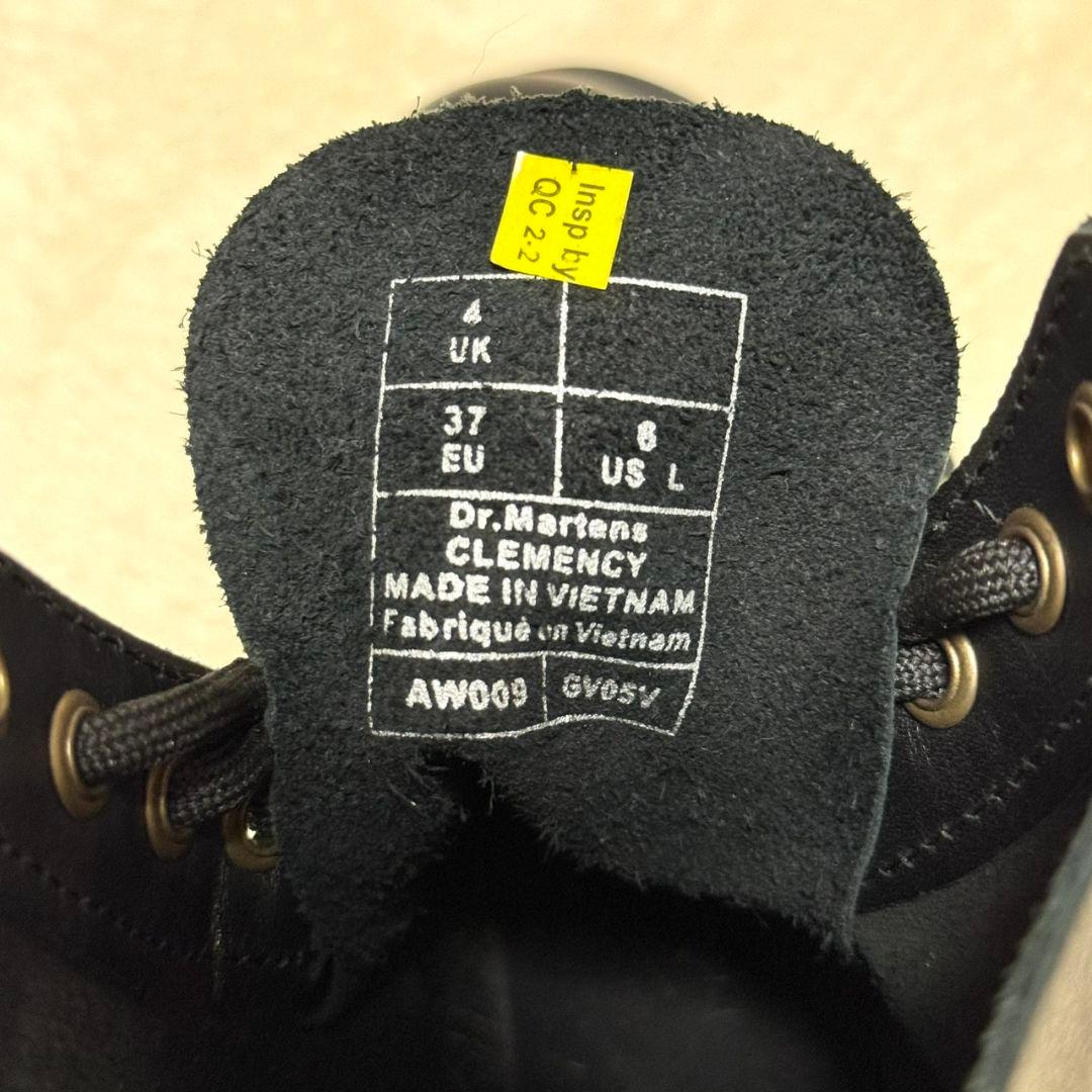 未使用級 Dr.Martensクレメンシー 8ホール チャンキーヒール 本革 黒