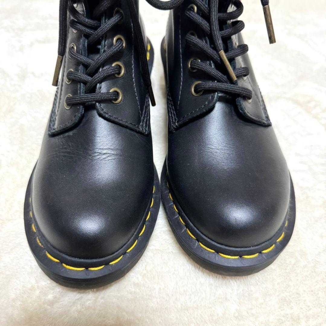 未使用級 Dr.Martensクレメンシー 8ホール チャンキーヒール 本革 黒