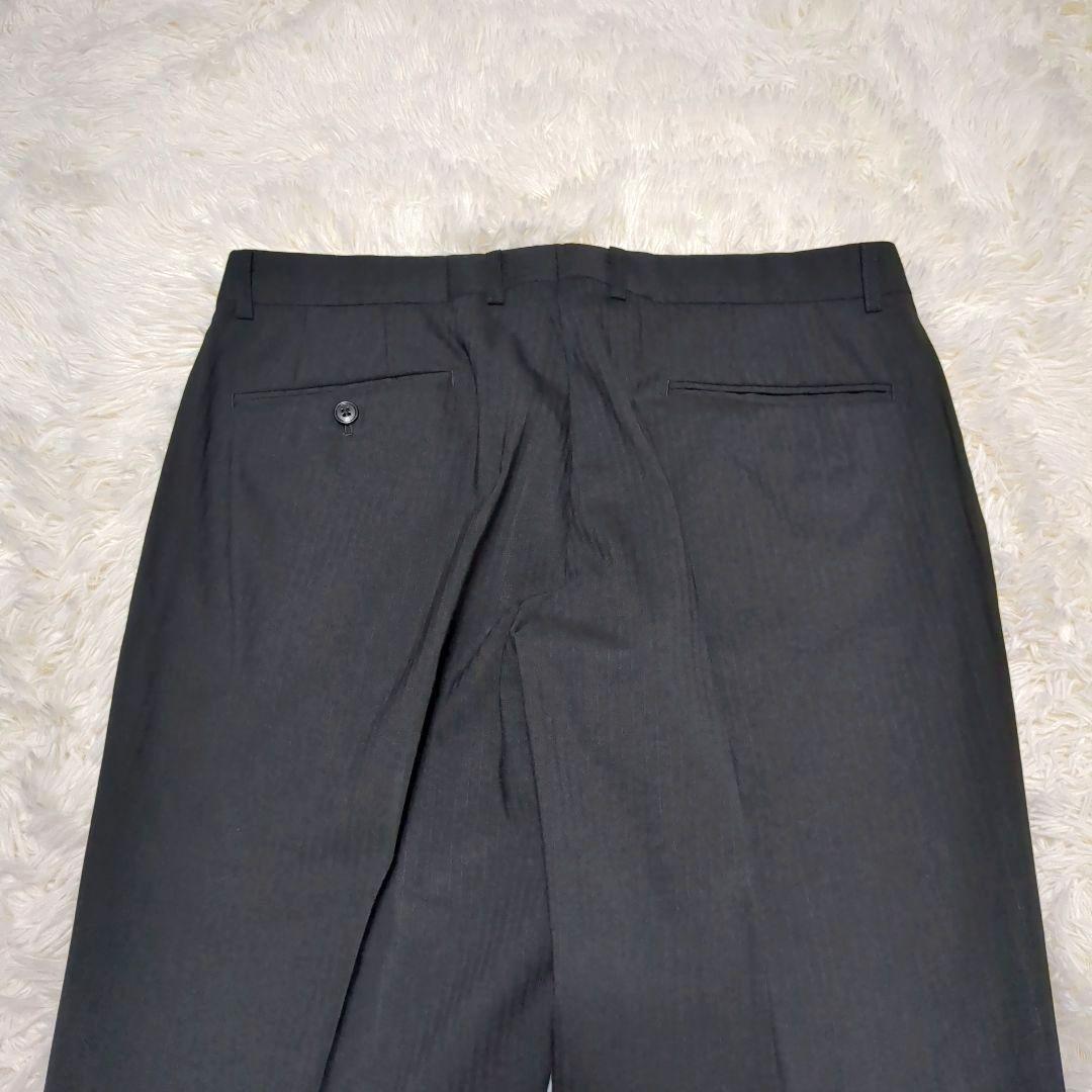 美品✨RITORNO ビジネススーツ A7 XL ブラックストライプ