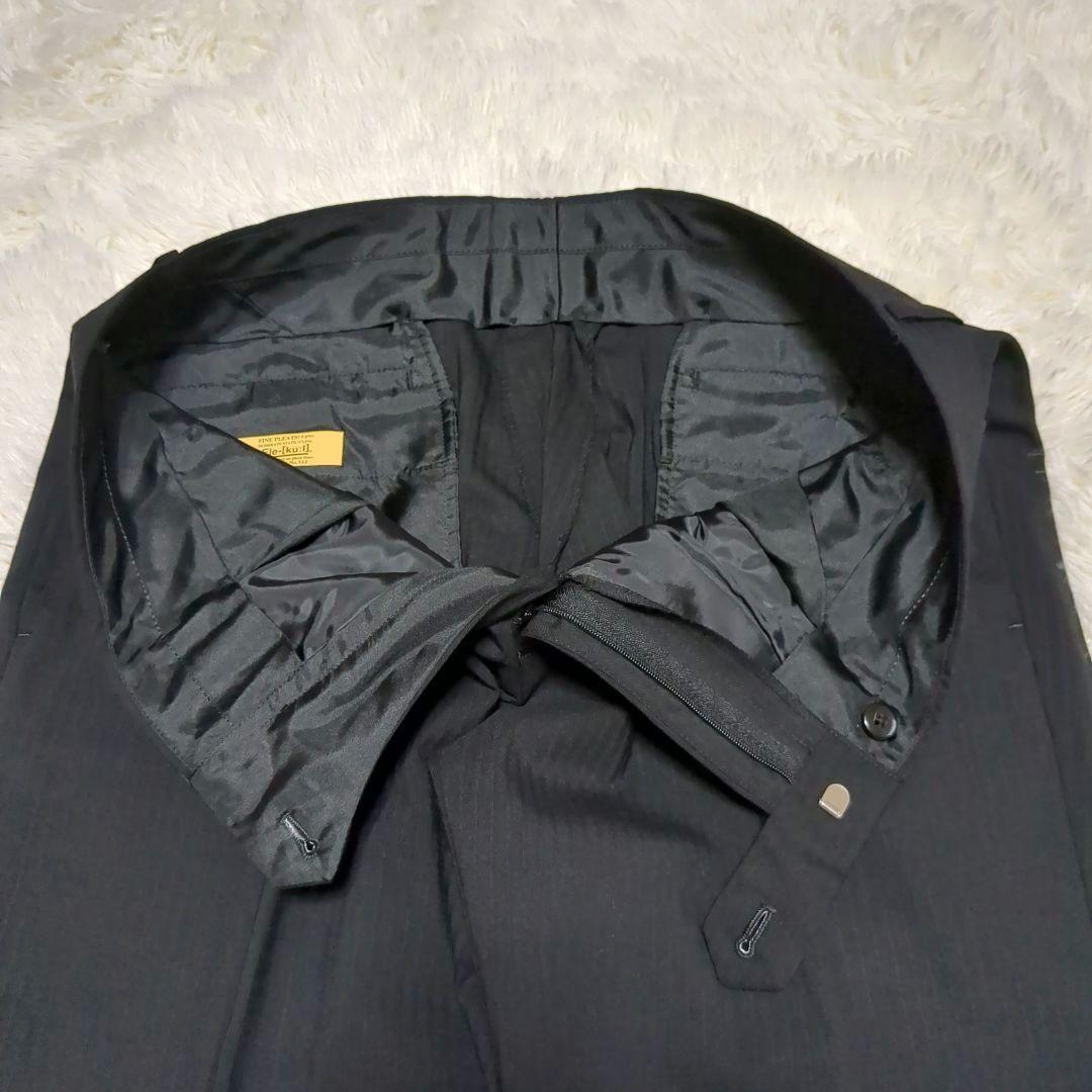 美品✨RITORNO ビジネススーツ A7 XL ブラックストライプ
