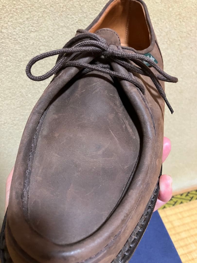 デッドストック89年製デカタグParaboot ミカエル 42 パラブーツ
