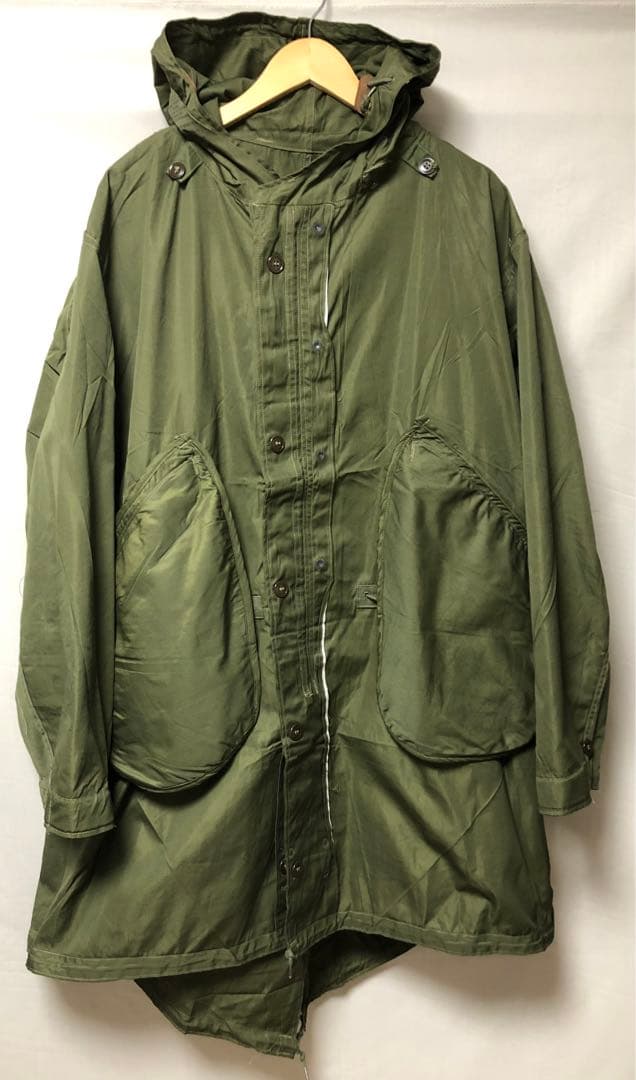 米軍実物 50s M-51パーカ 初期 アルミジッパー デッドストック 美品4