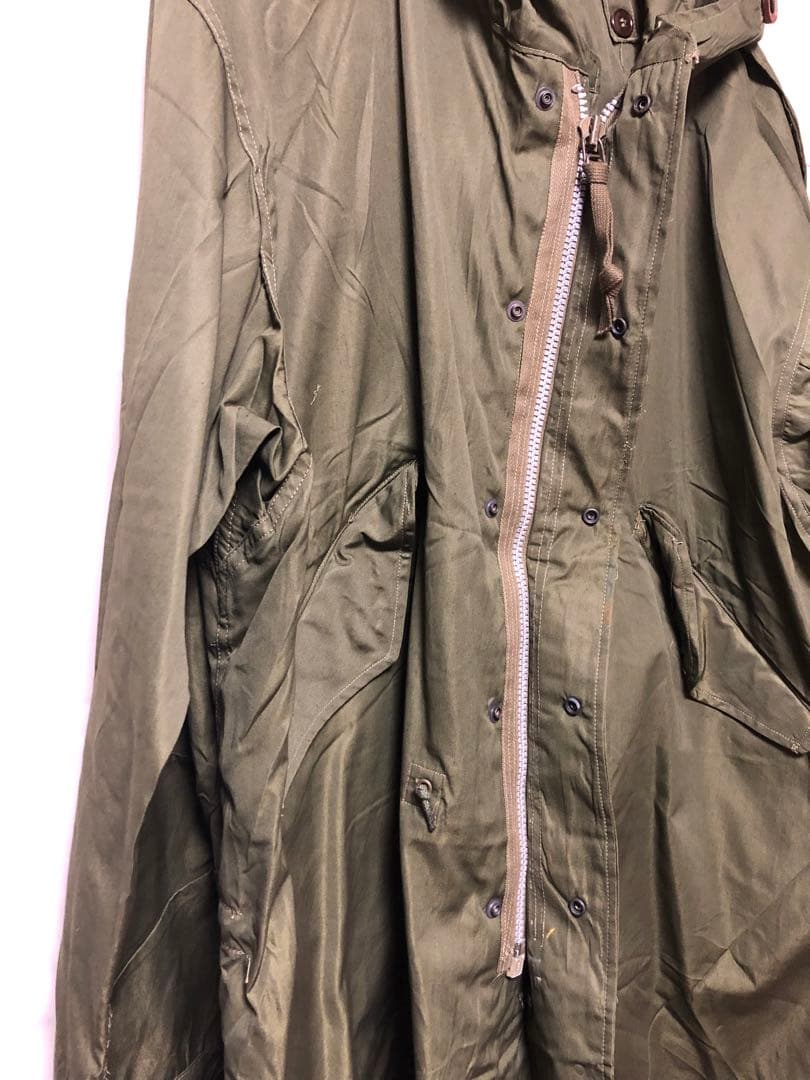 米軍実物 50s M-51パーカ 初期 アルミジッパー デッドストック 美品4