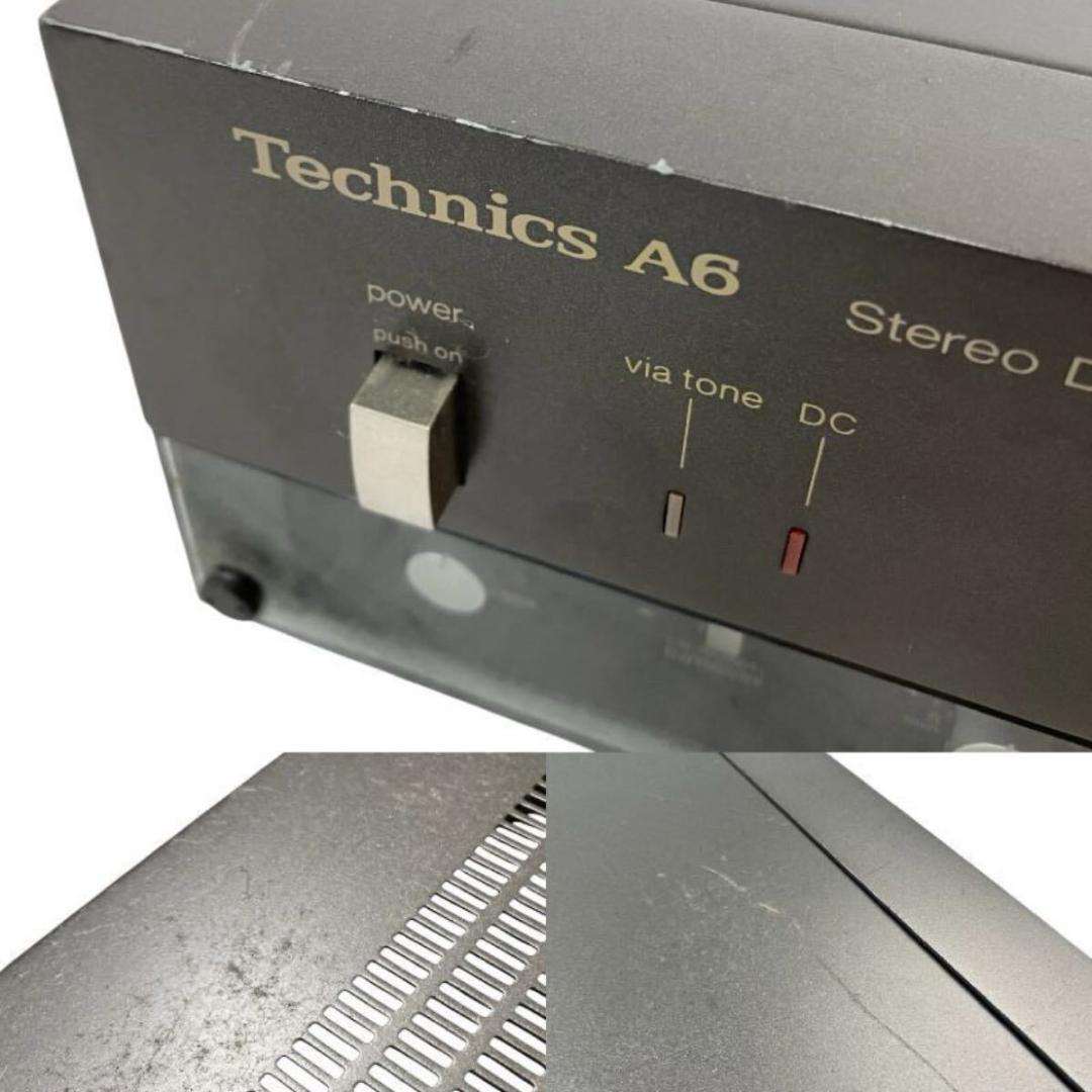 Technics テクニクス SU-A6 ステレオプリアンプ 音響機器