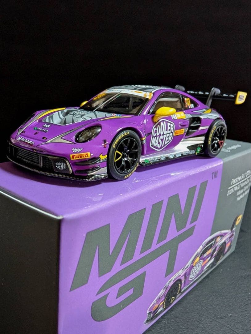 MINIGT ポルシェ 911 GT3 R 164 HudAuto Racing