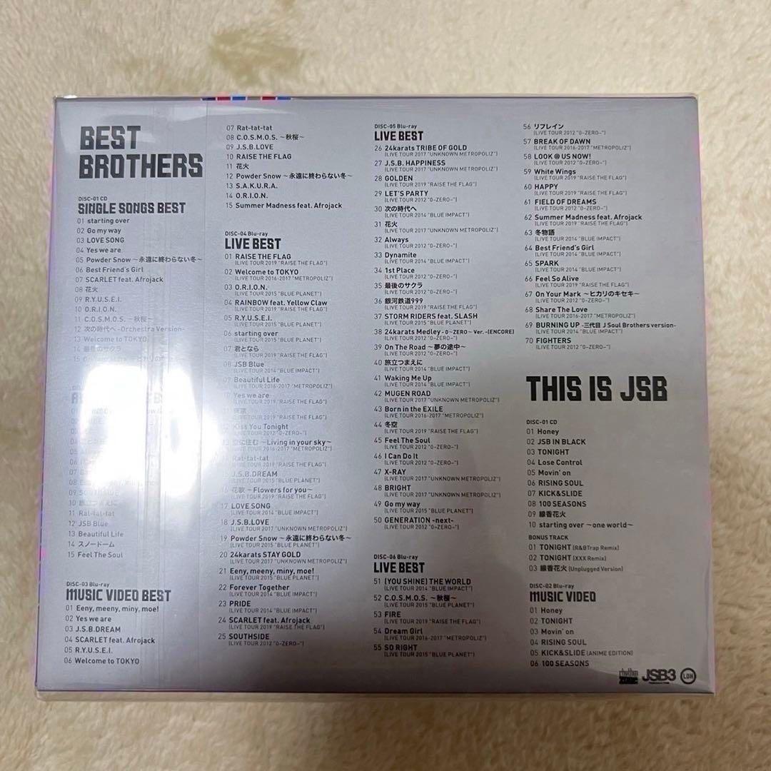 三代目 J SOUL BROTHERS アルバム 3CD+5Blu-ray