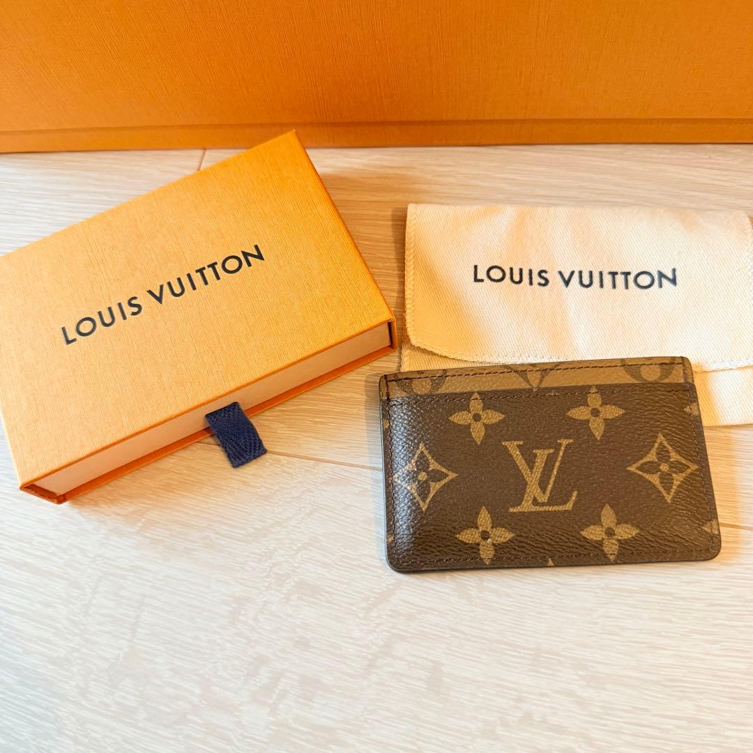 極美品✨ LOUIS VUITTON カードケースモノグラム リバース